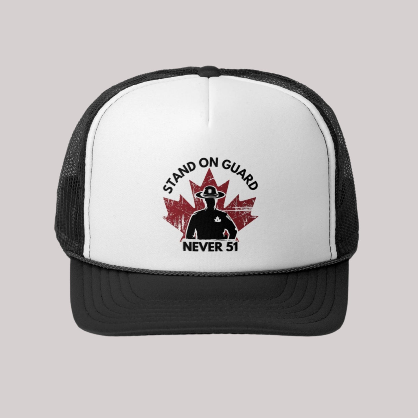 Stand On Guard / Never 51 - Unisex Trucker Cap