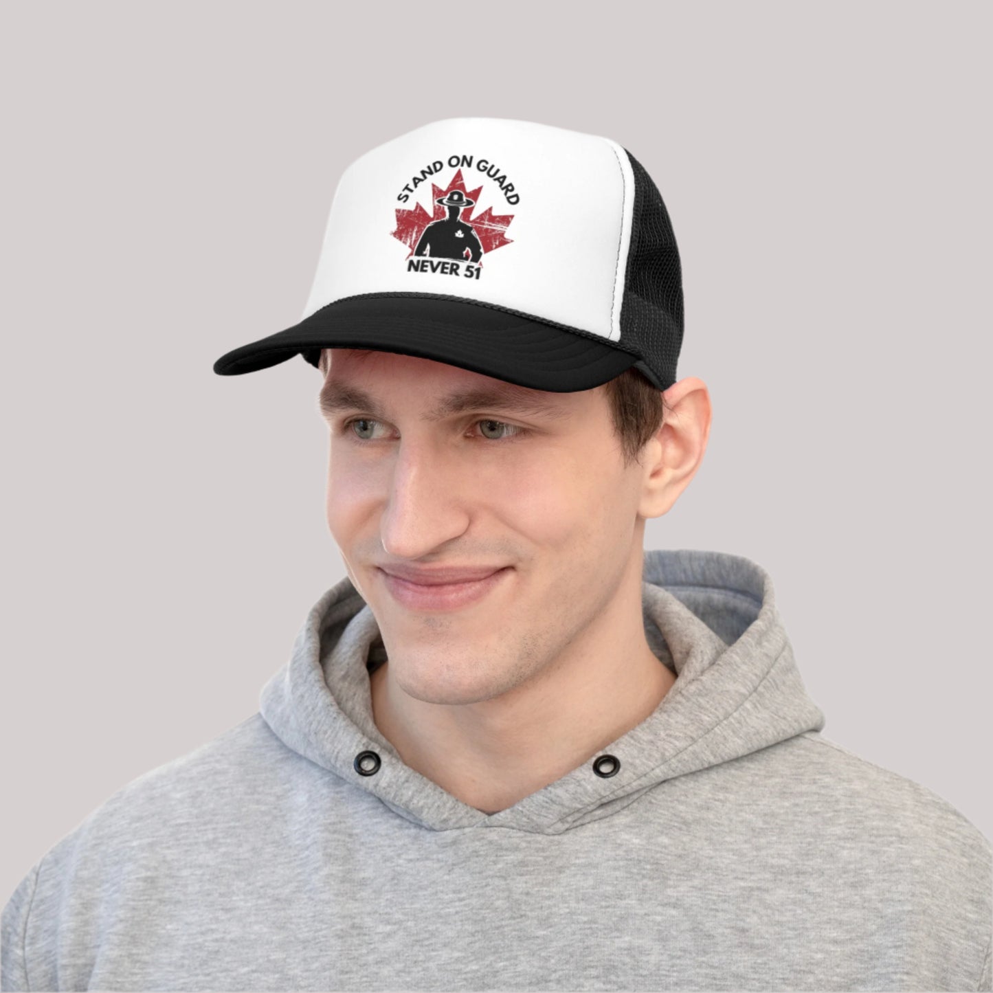 Stand On Guard / Never 51 - Unisex Trucker Cap