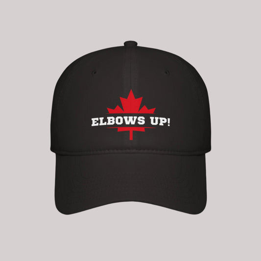 Elbows Up! Maple Leaf -  Hat / Baseball Cap